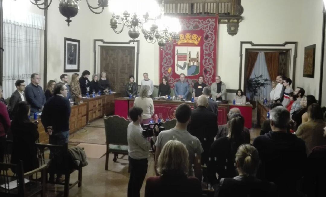 Foto de un pleno del Ayuntamiento de Zamora