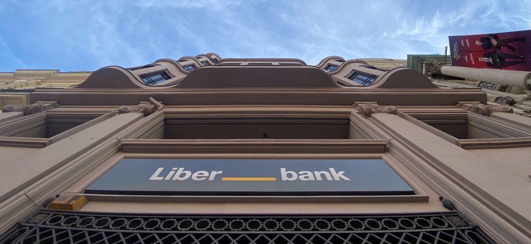 Una de las oficinas de Liberbank. 