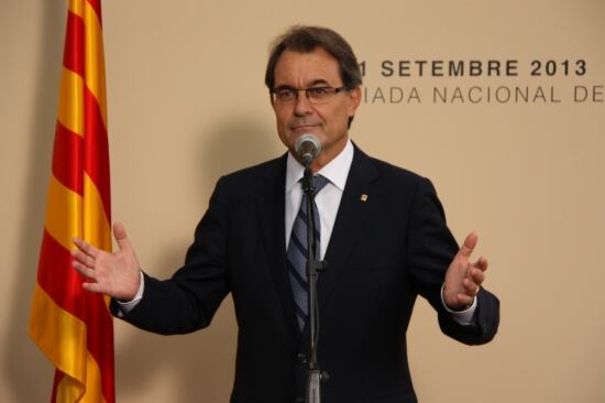 El president de la Generalitat, Artur Mas.