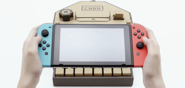 Podremos convertir a la Nintendo Switch en un piano de cartón.