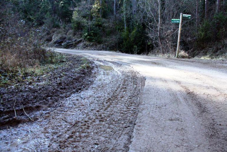 Els camins estaven en molt mal estat.