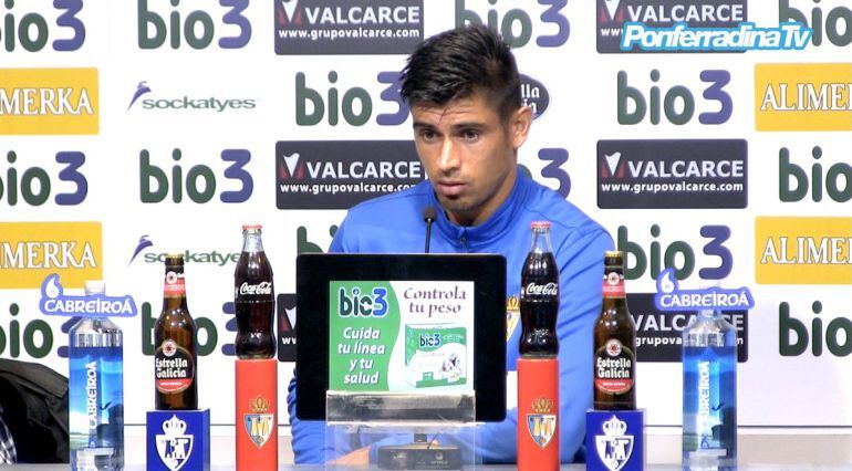 El defensa balear espera ver a una mejor Ponferradina con el paso de las jornadas