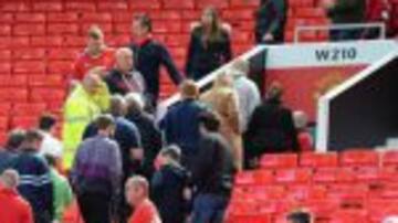 Suspendido el partido en Old Trafford por motivos de seguridad