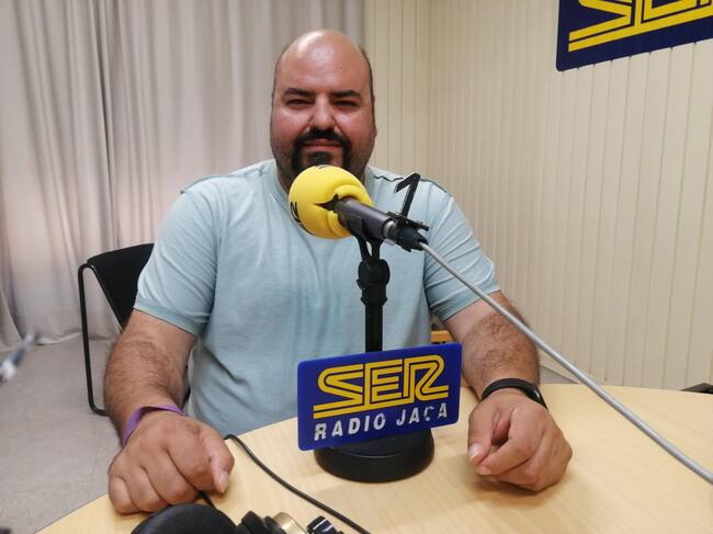 Georges García, padre de Iseya, en Radio Jaca