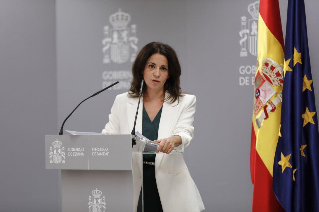 La secretaria de Estado de Sanidad, Silvia Calzón.