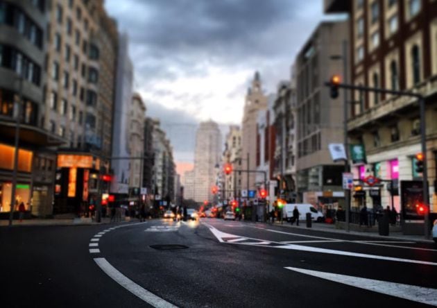 FOTOGALERÍA | El primer día de las restricciones de tráfico en el centro de Madrid, en imágenes