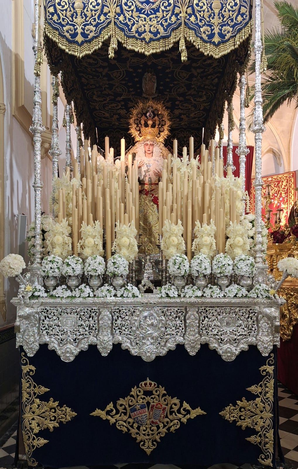 Virgen de la Estrella, Semana Santa de Jerez