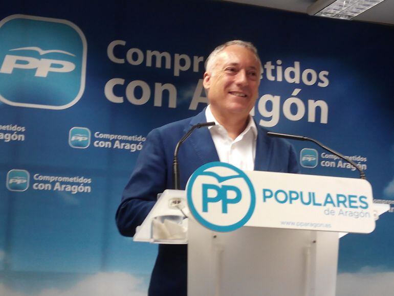 Octavio López, secretario general del PP aragonés