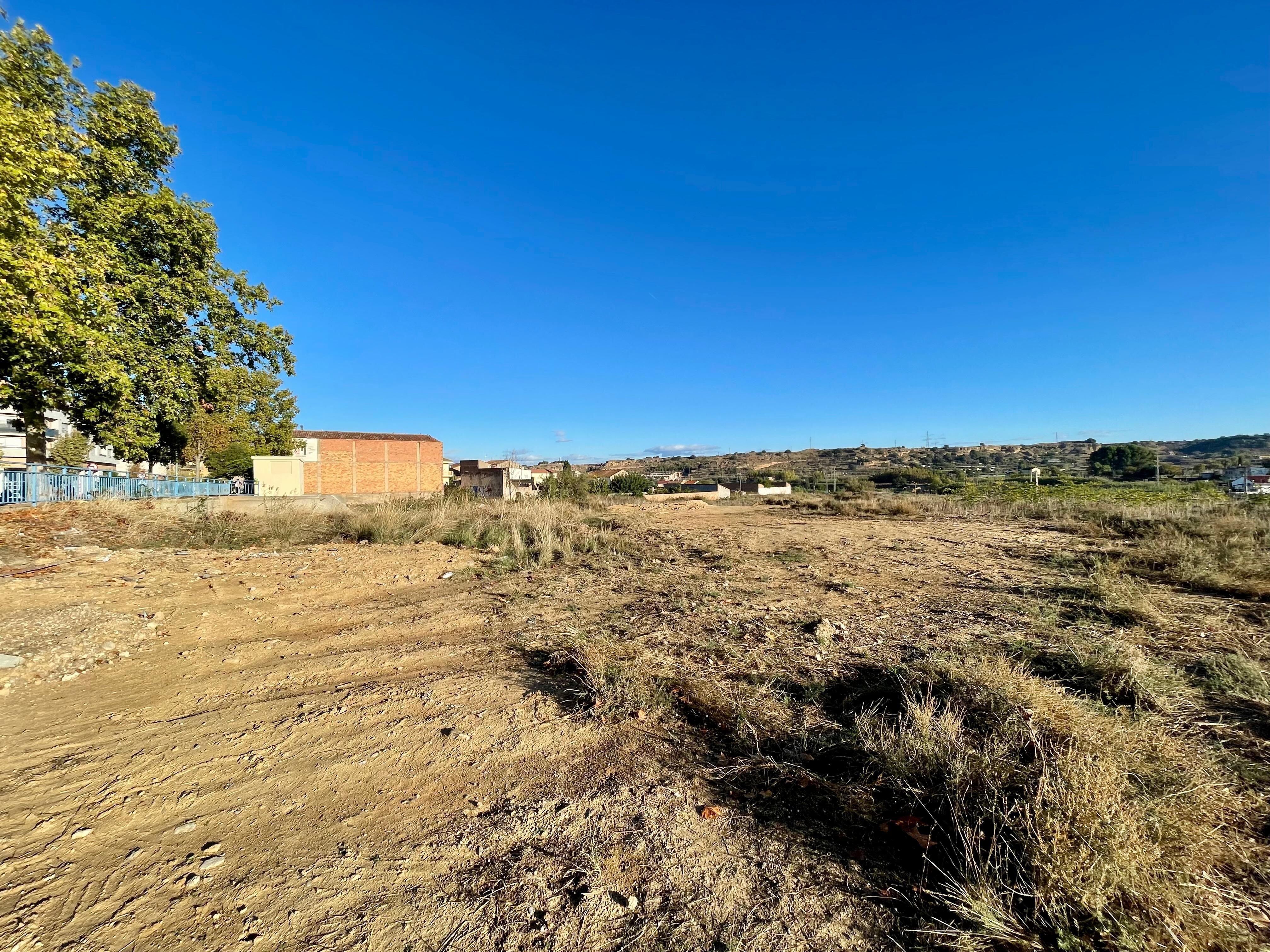 Terreno en los que se construirá el segundo instituto de Monzón