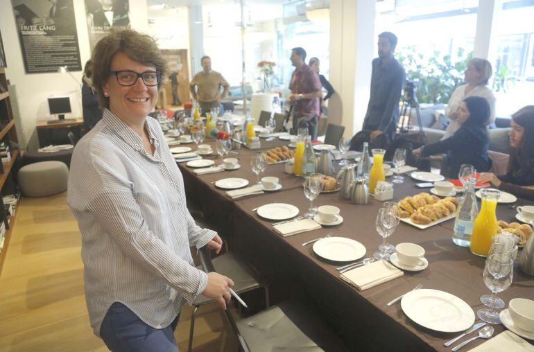 Miren Albistur, candidata del Partido Popular a la alcaldía de San Sebastián