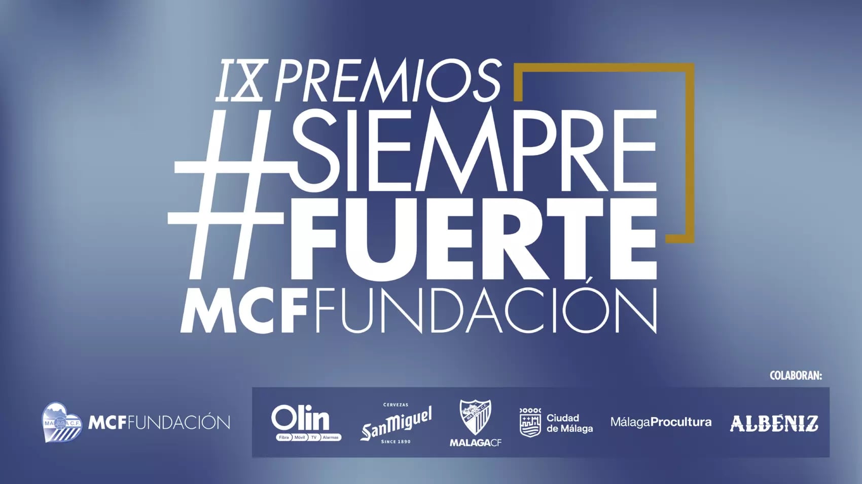 Los premios Siempre Fuerte, que organiza la Fundación Málaga CF