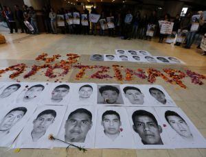 Las fotografías de los desparecidos de Iguala (fotografía de archivo).