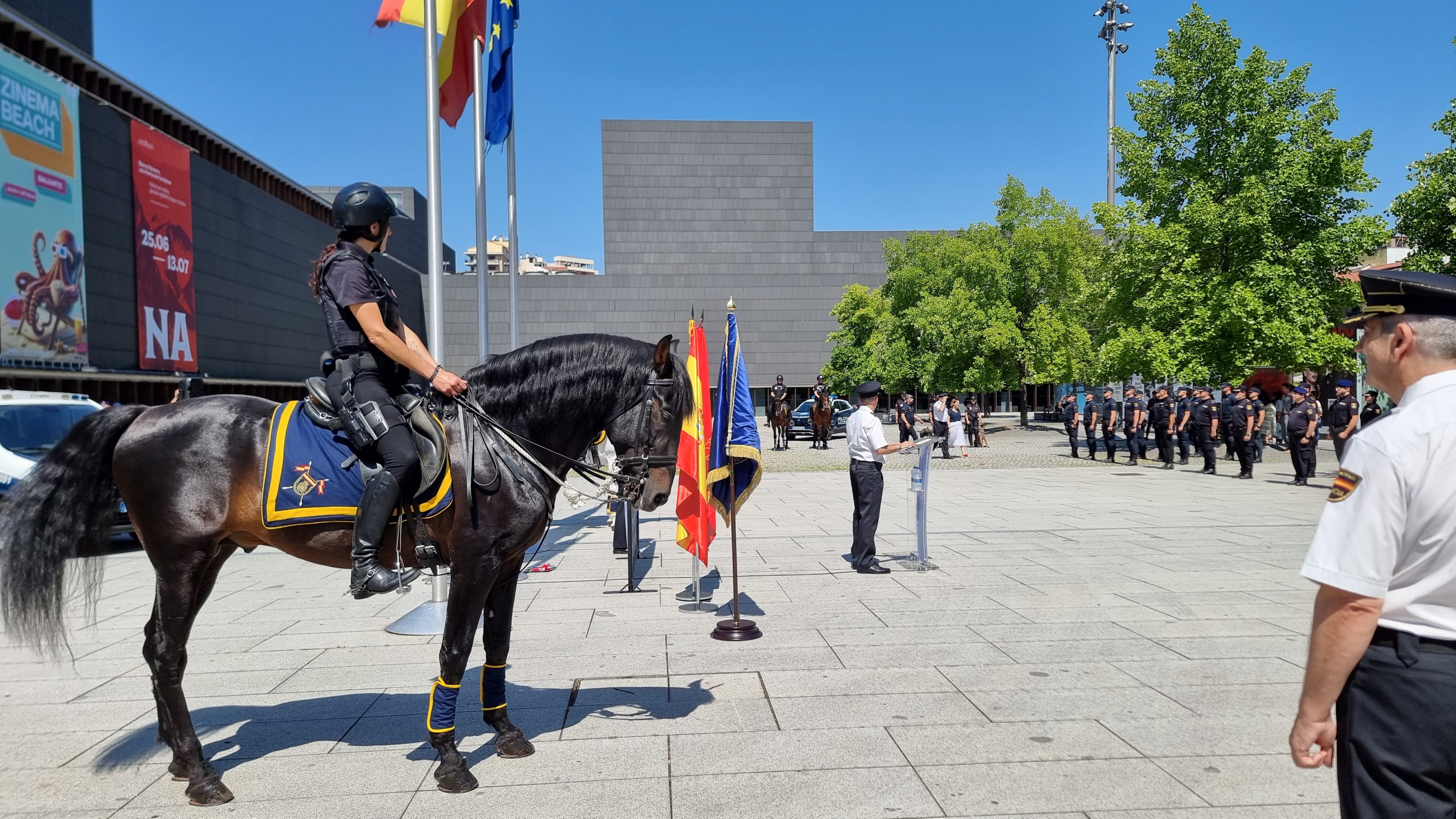 Presentación del dispositivo de Policía Nacional