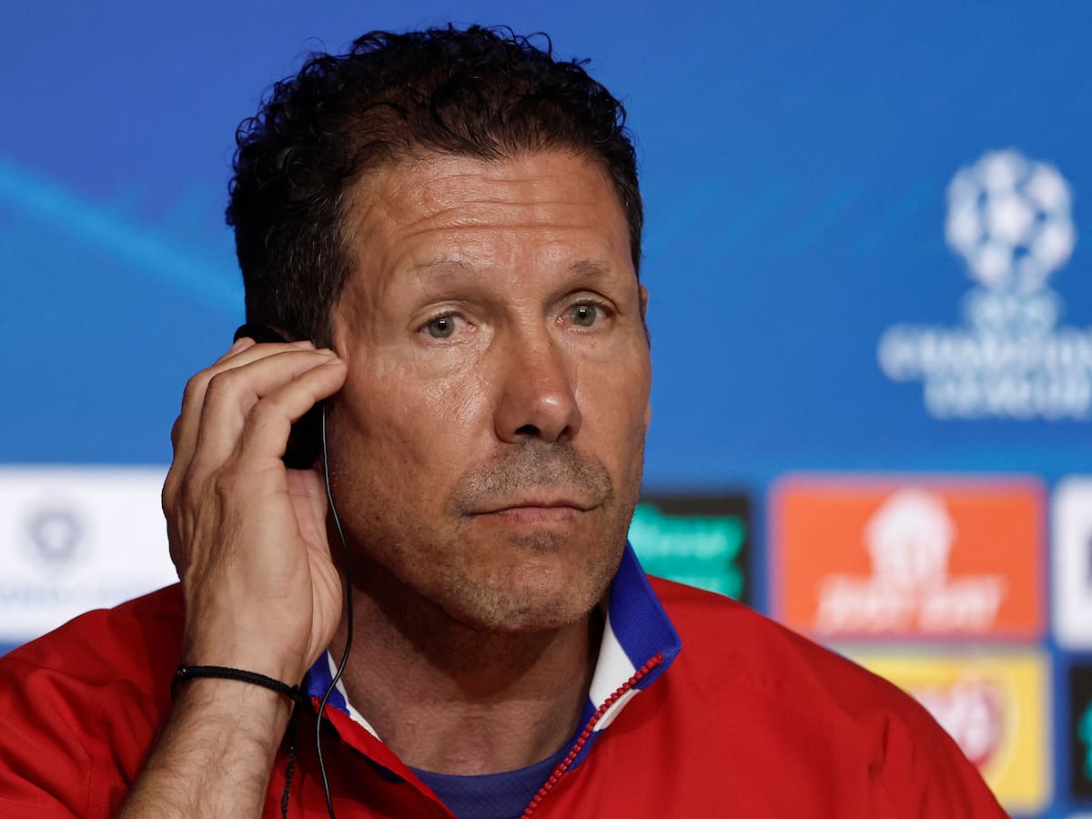 Simeone, sobre la cuenta pendiente del Atlético con la Champions: "No nos debe nada nadie"