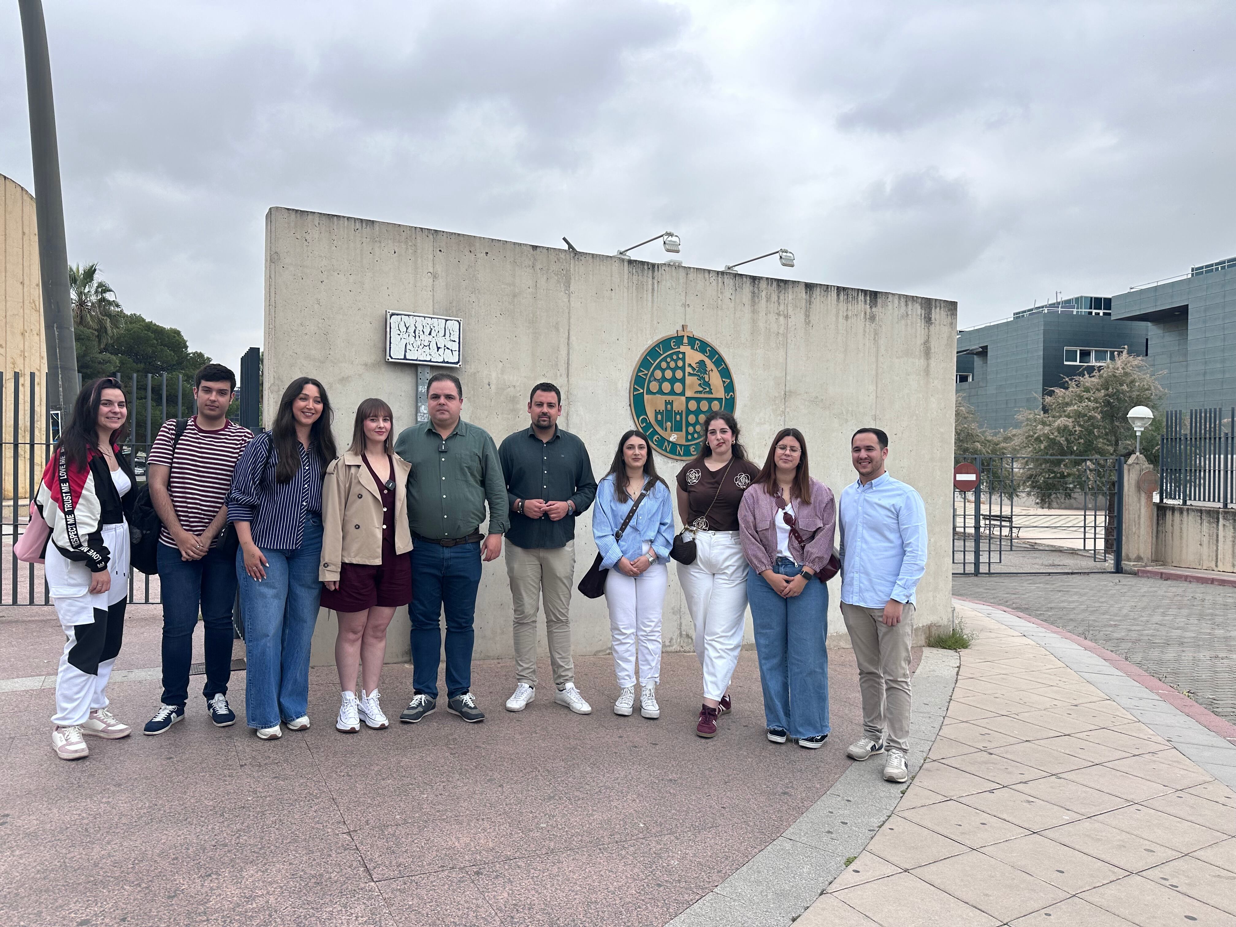 Juventudes Socialistas denuncia en Jaén la “infrafinanciación” de la universidad pública y el “abandono” de la juventud por parte de la Junta