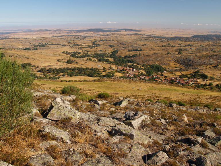 Paisaje característico de la Sierra de Ávila