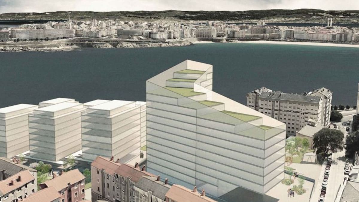 La promotora de As Percebeiras realiza una encuesta sobre la posibilidad de construir edificios de 20 alturas, según el BNG