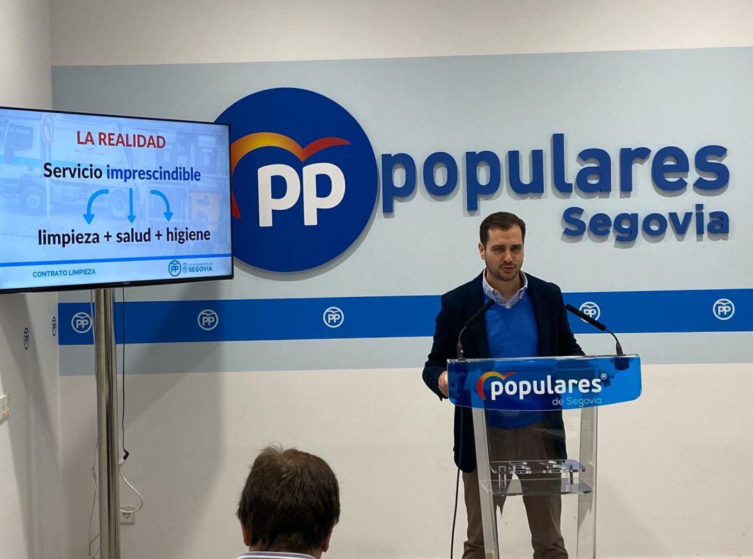 Pablo Pérez, portavoz del Grupo Municipal Popular.