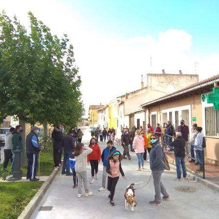 En Zazuar también se secundó la jornada