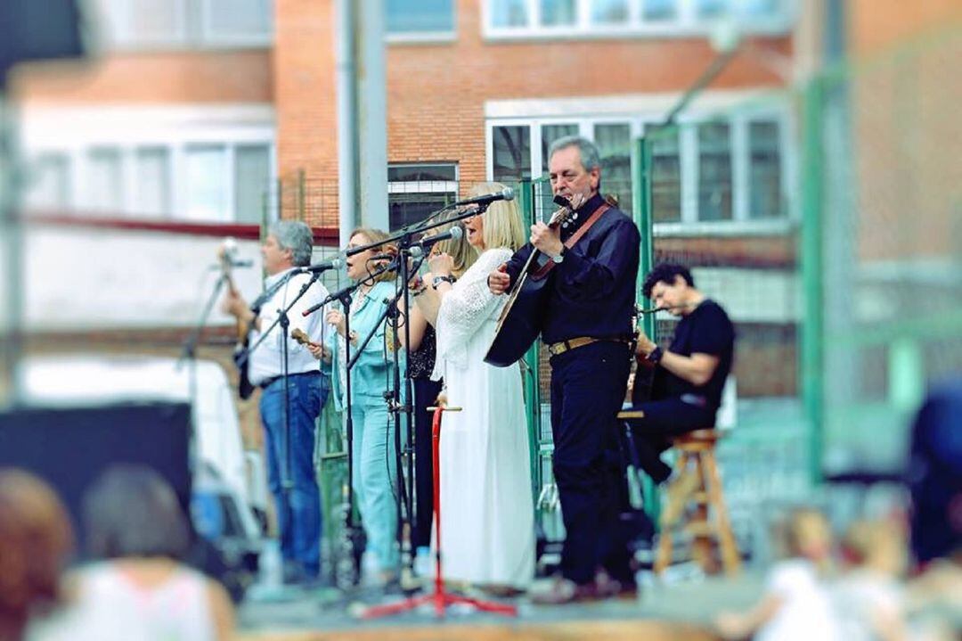 El grupo palentino Yedra en una de sus actuaciones