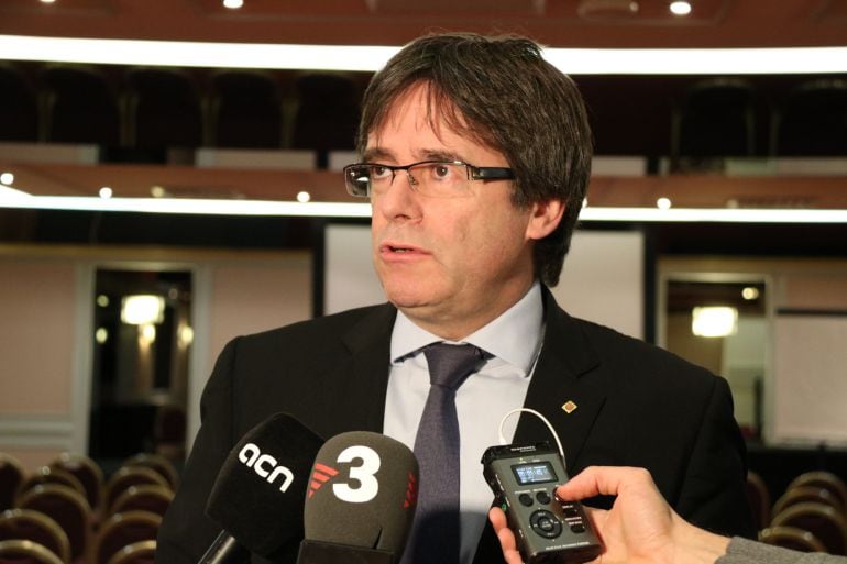 El expresident Carles Puigdemont.