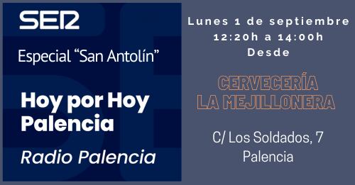 La programación especial de fiestas de Radio Palencia se emite hoy desde la Mejillonera