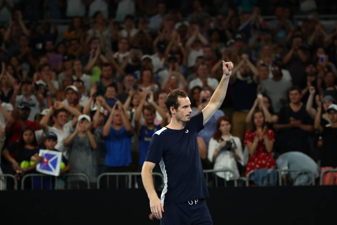 Andy Murray durante su último Open de Australia.