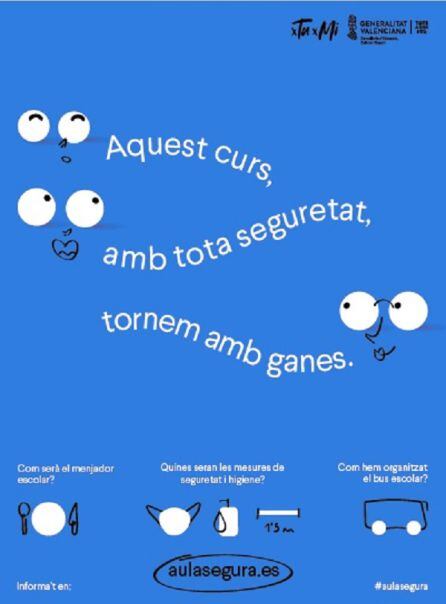 Cartel aulasegura.es