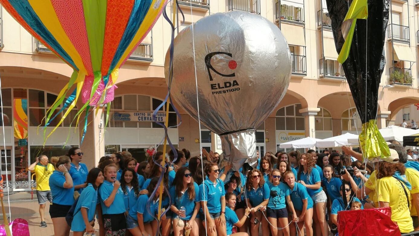 El Elda Prestigio volverá a estar presente en la suelta de globos