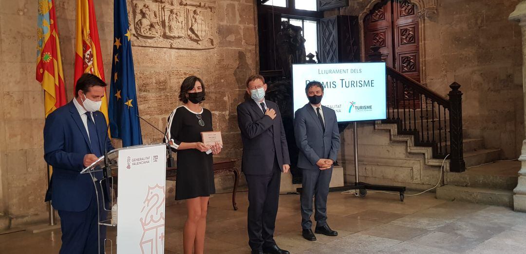 Acto de entrega de los Premios de Turismo de la Generalitat