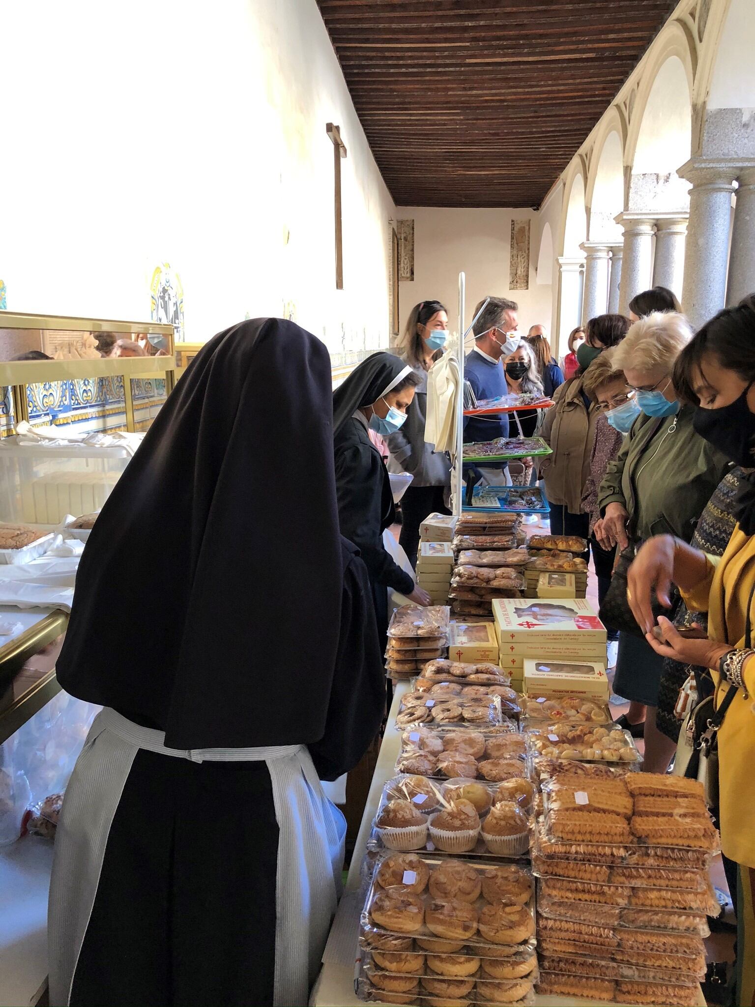 Monjas vendiendo dulces en Toledo