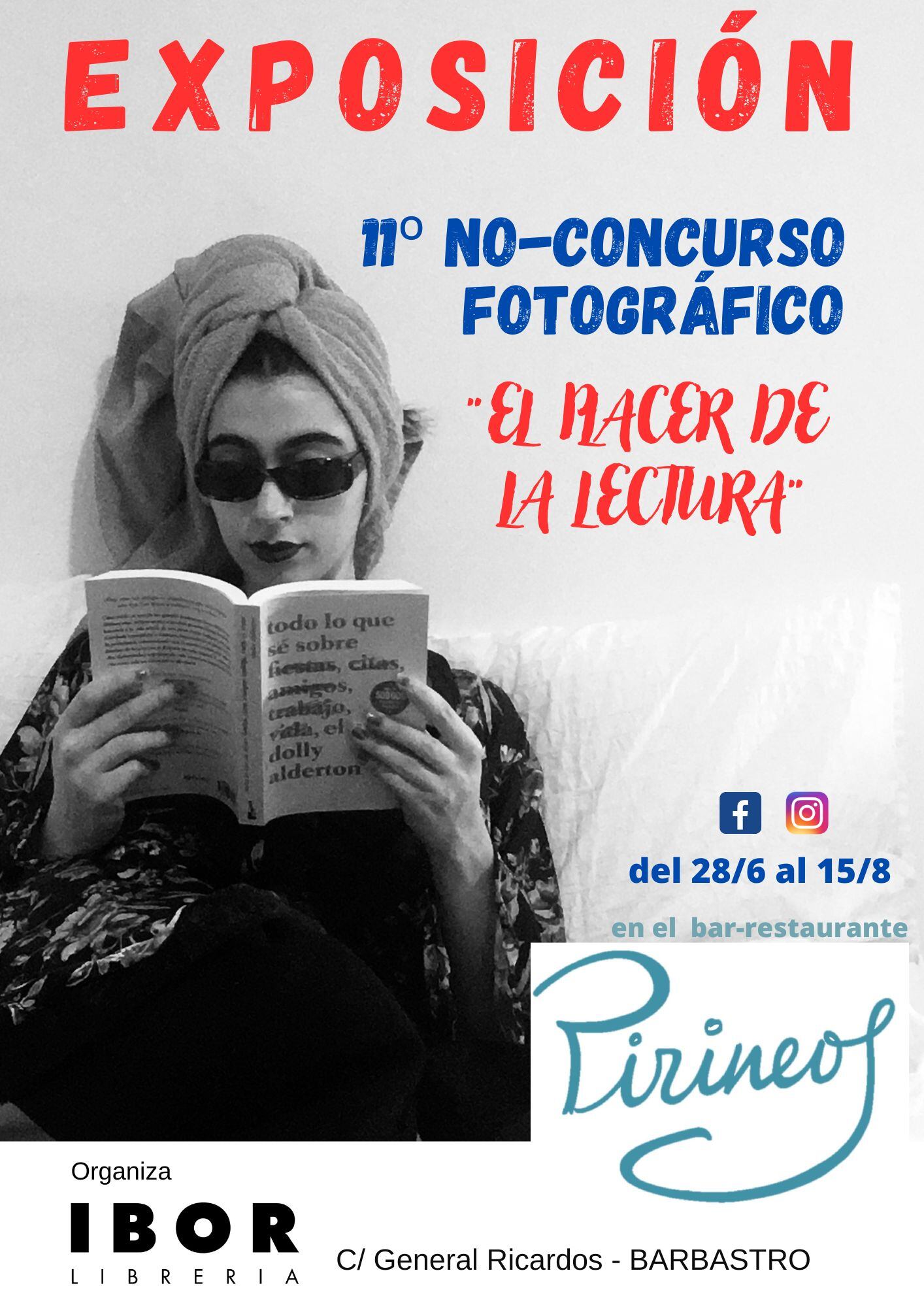 Exposición del 11º No-Concurso Fotográfico &quot;El Placer de la Lectura&quot;