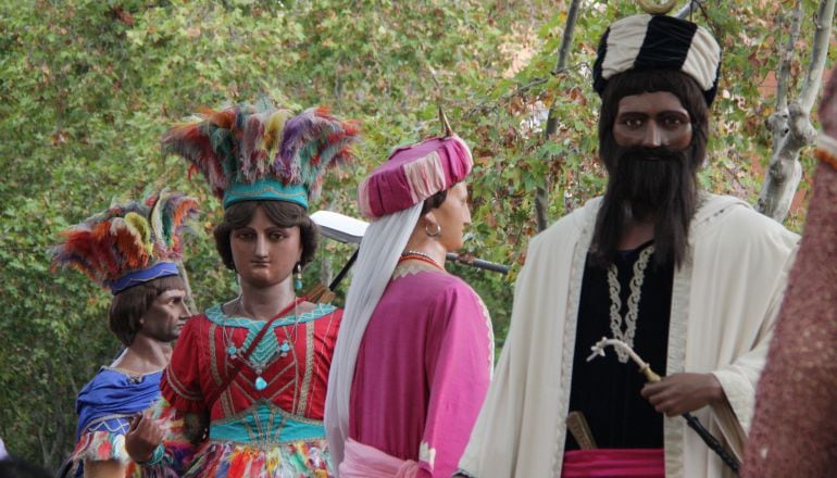 Imatge d'arxiu dels Gegants de Reus.