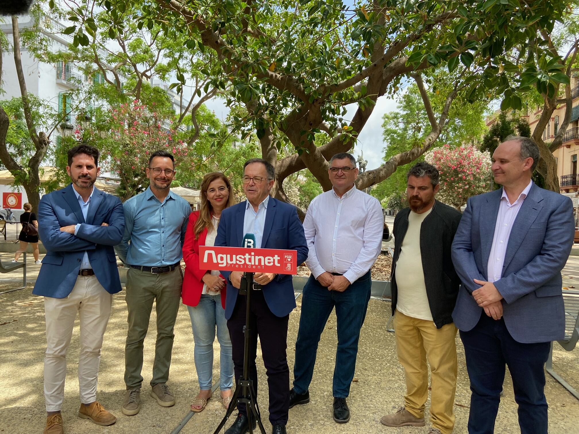Un momento durante el acto de fin de campaña del PSOE