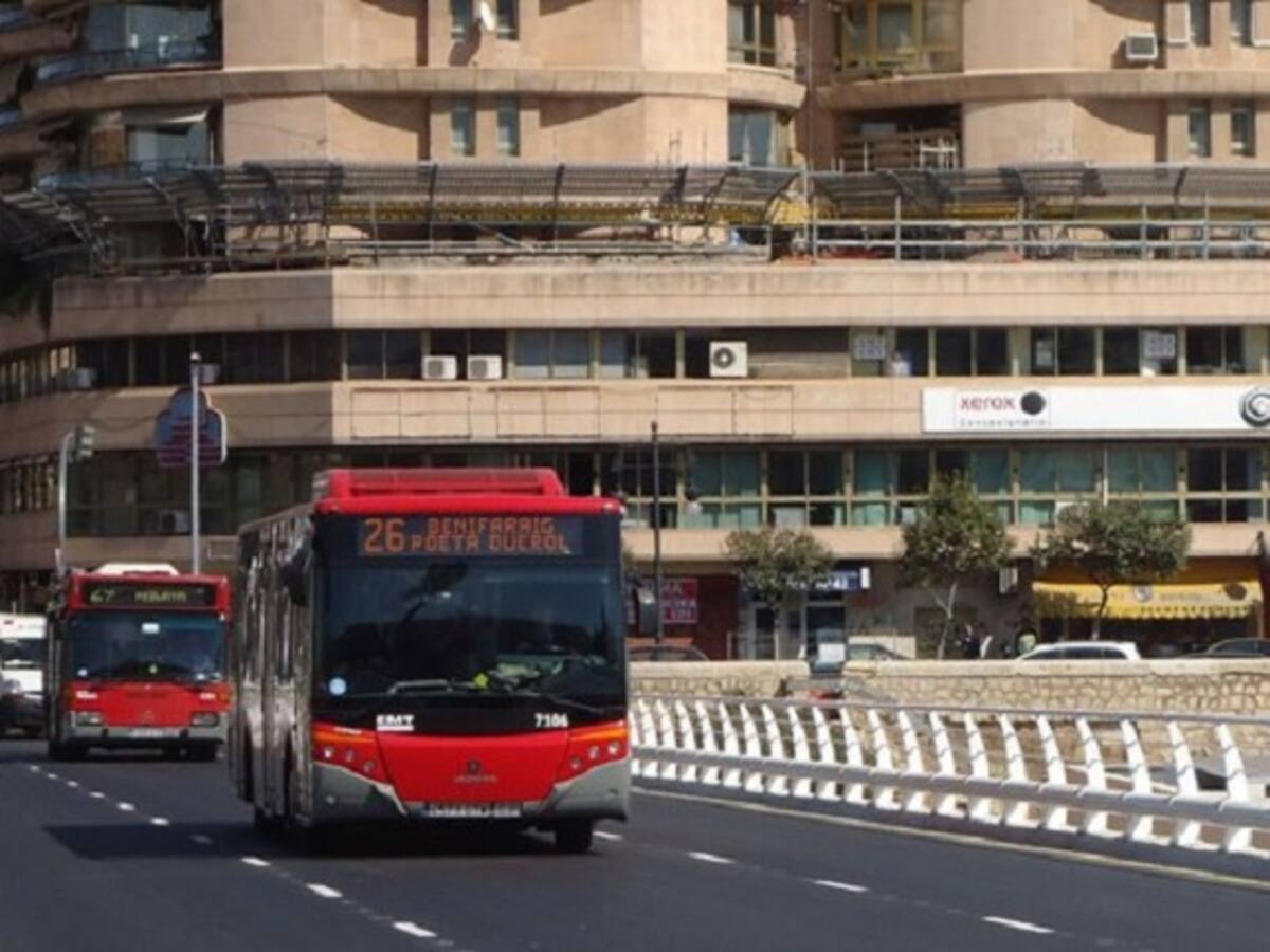 Los autobuses de la EMT no entrarán en Paterna, Moncada y Vinalesa