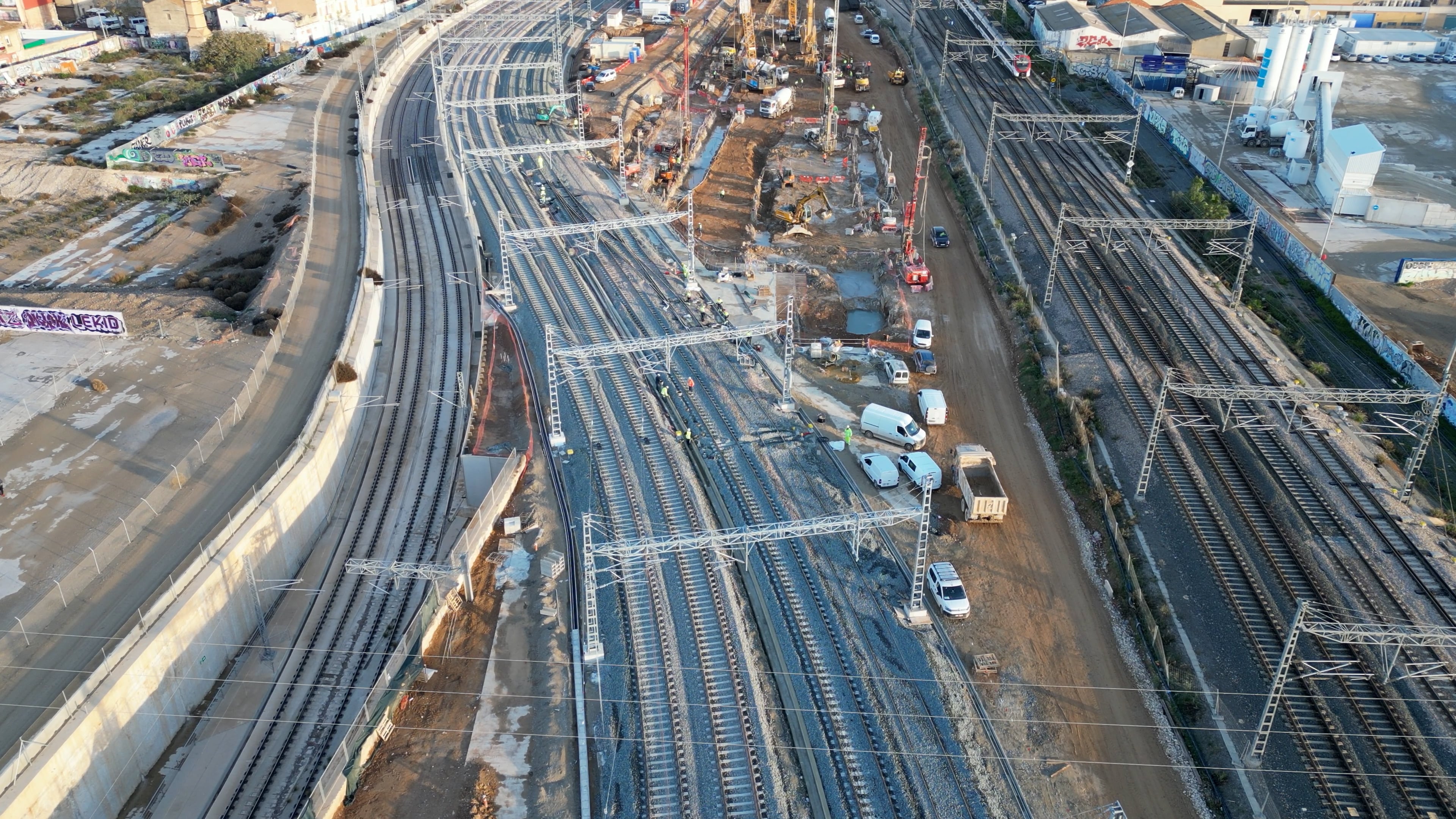 Obras del Canal de Acceso de València