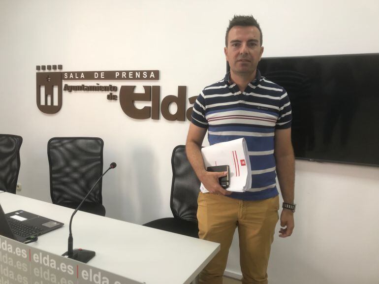 Fernando Gómez, concejal de Deportes de Elda