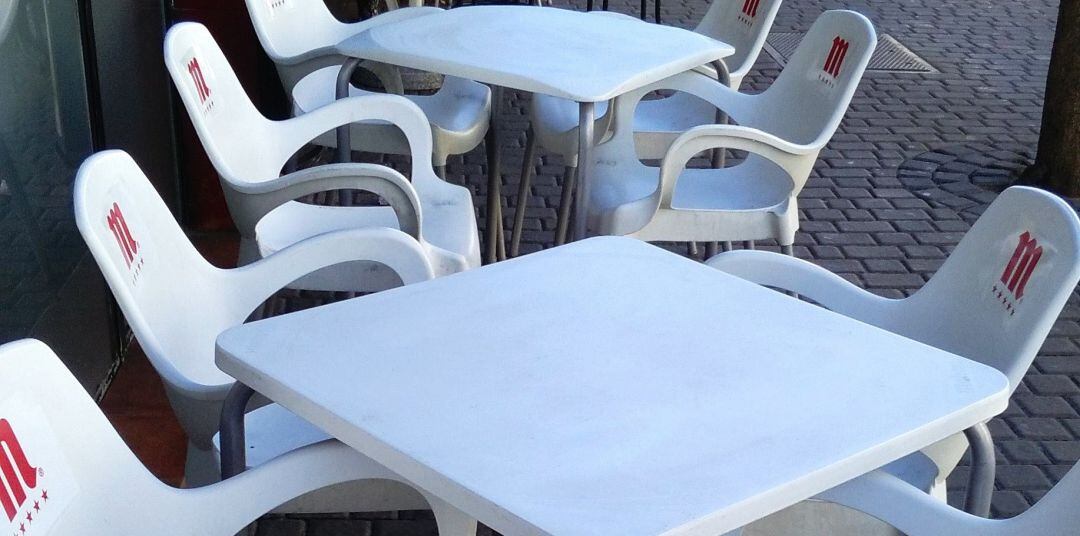 Imagen de una terraza en la localidad de Getafe