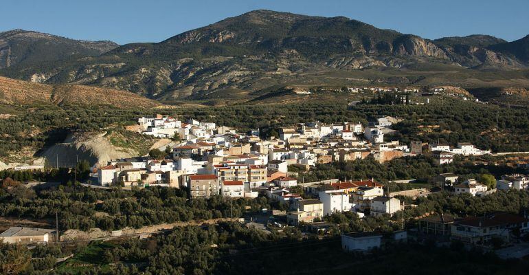 Vista de Hinojares, el municipio con menos empadronados de la provincia.