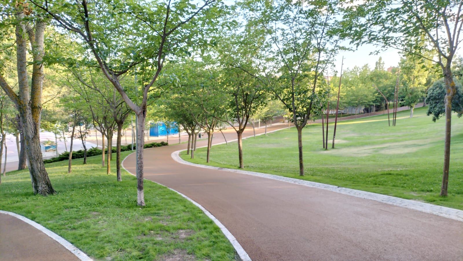 Caminos del  Parque Central de Tres Cantos