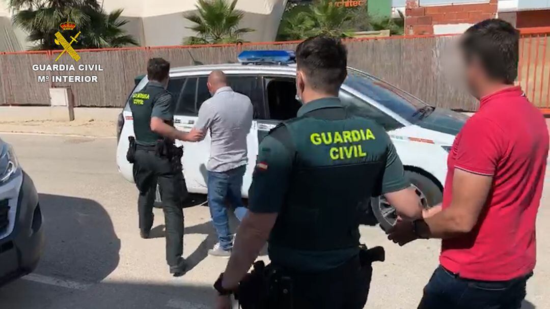 Momento de la detención