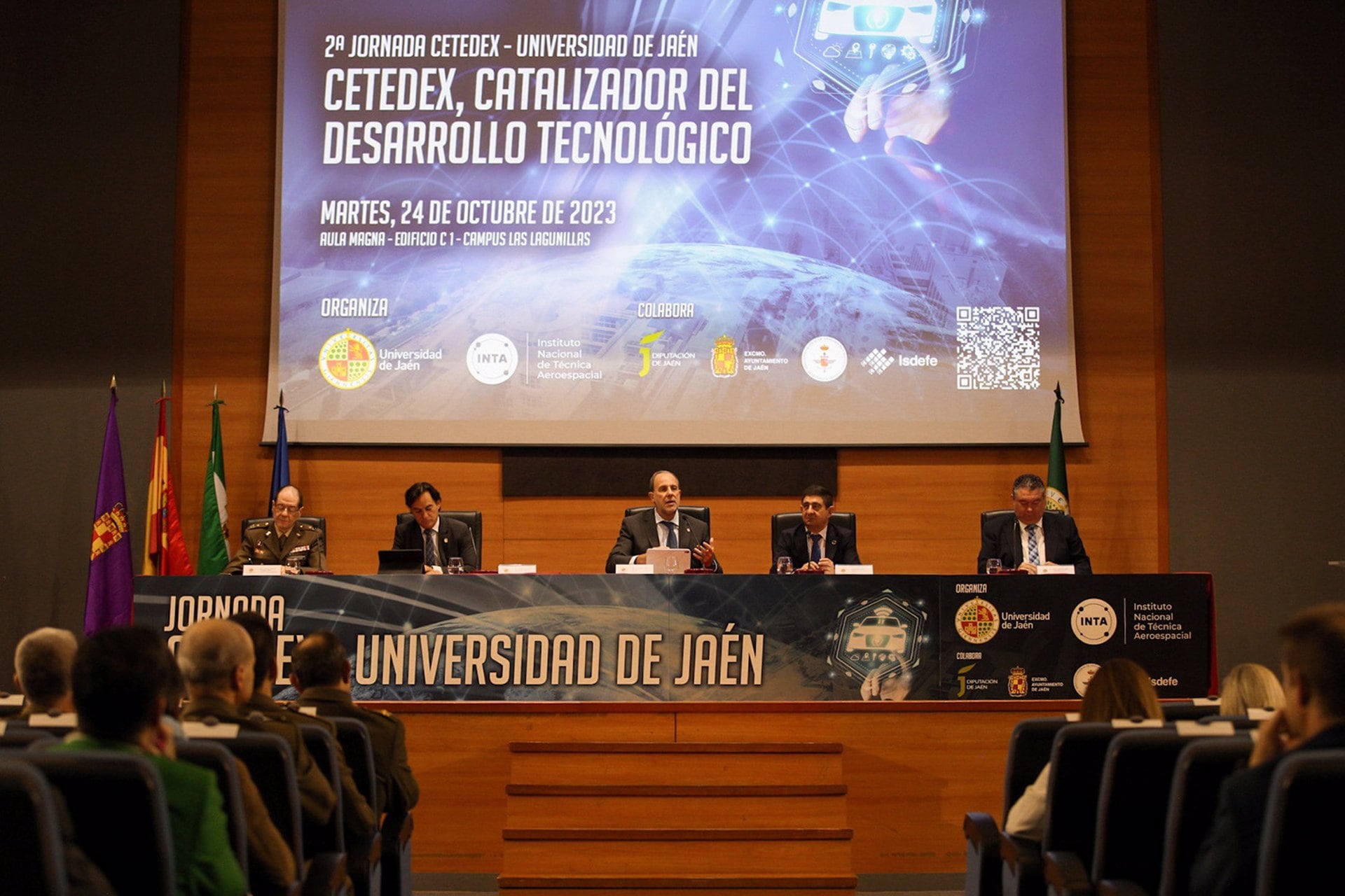 Inauguración de la jornada sobre el Cetedex