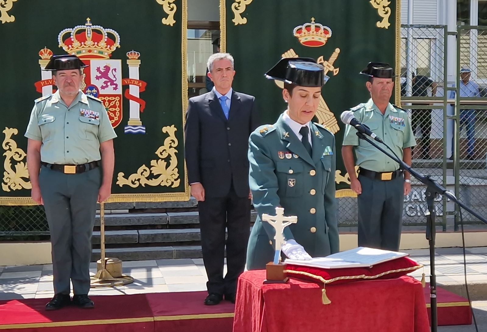 Toma de posesión de María Jesús Pascual como nueva Jefa de la Comandancia de Cuenca