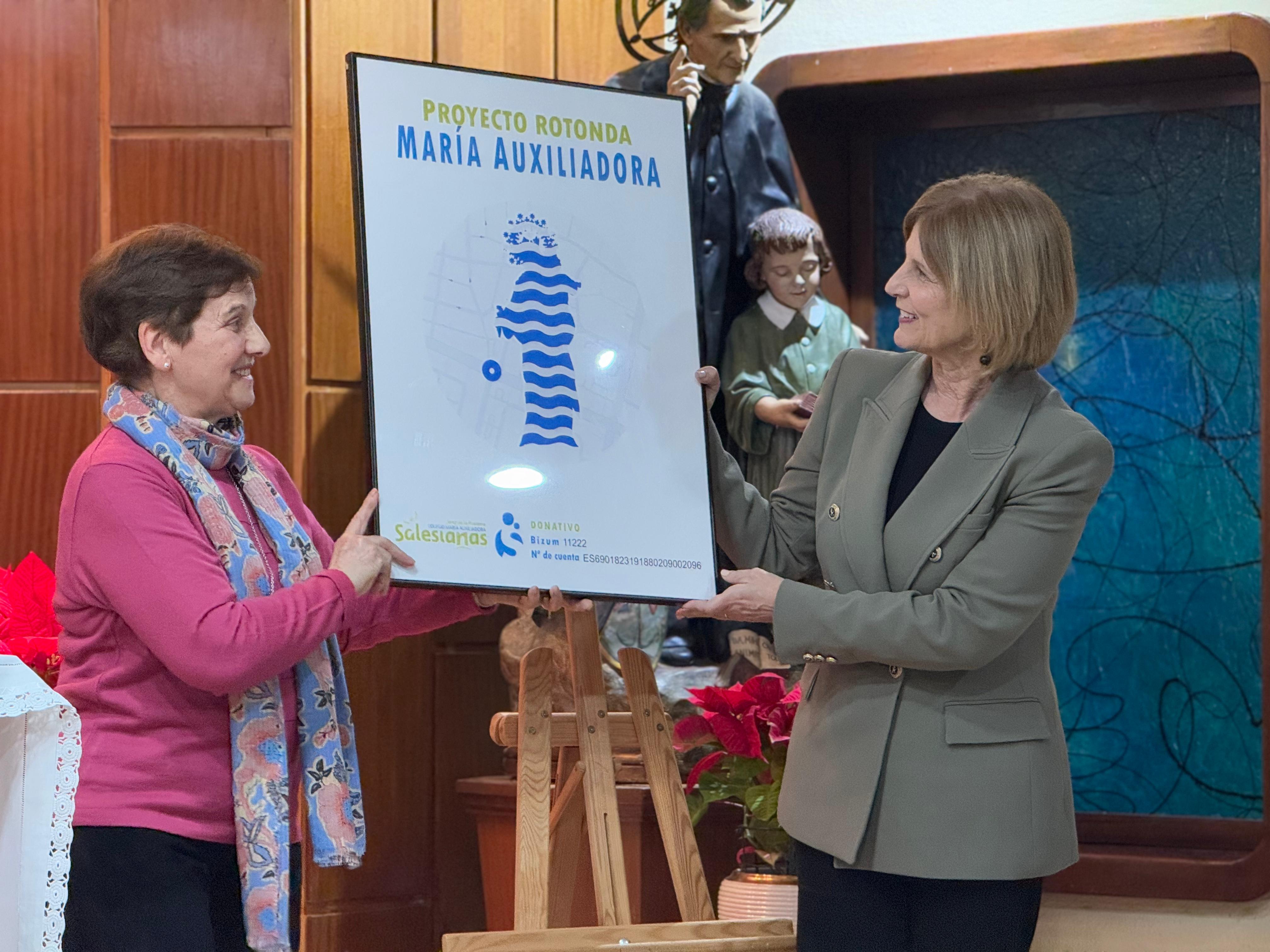 García-Pelayo asiste a la presentación del proyecto con motivo del 125 aniversario de la llegada de la primera imagen de esta advocación mariana a Jerez