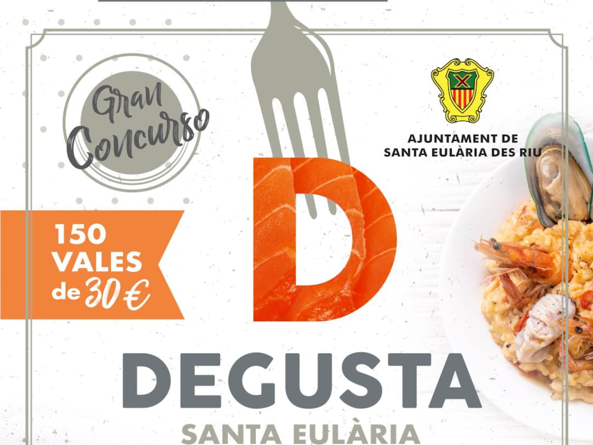 Participa en el sorteo de vales de 'Degusta Santa Eulària' en Radio Ibiza y Los 40