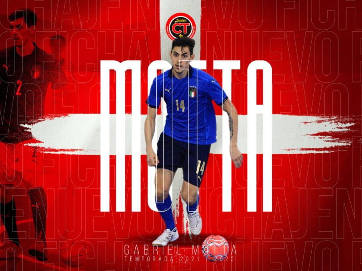 El Jimbee ficha al ala italo-brasileño Gabriel Motta