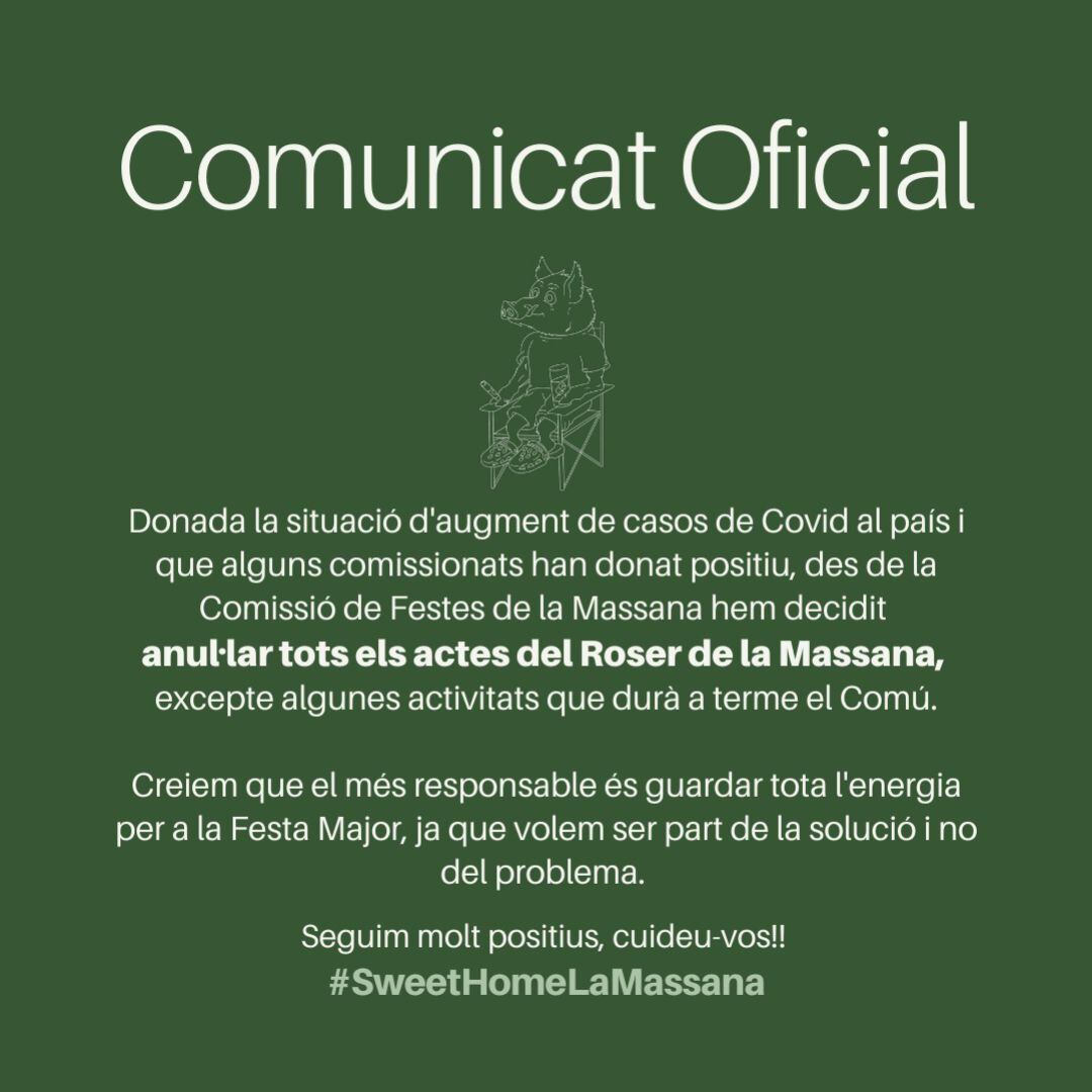 El Roser de la Massana es queda en només quatre activitats