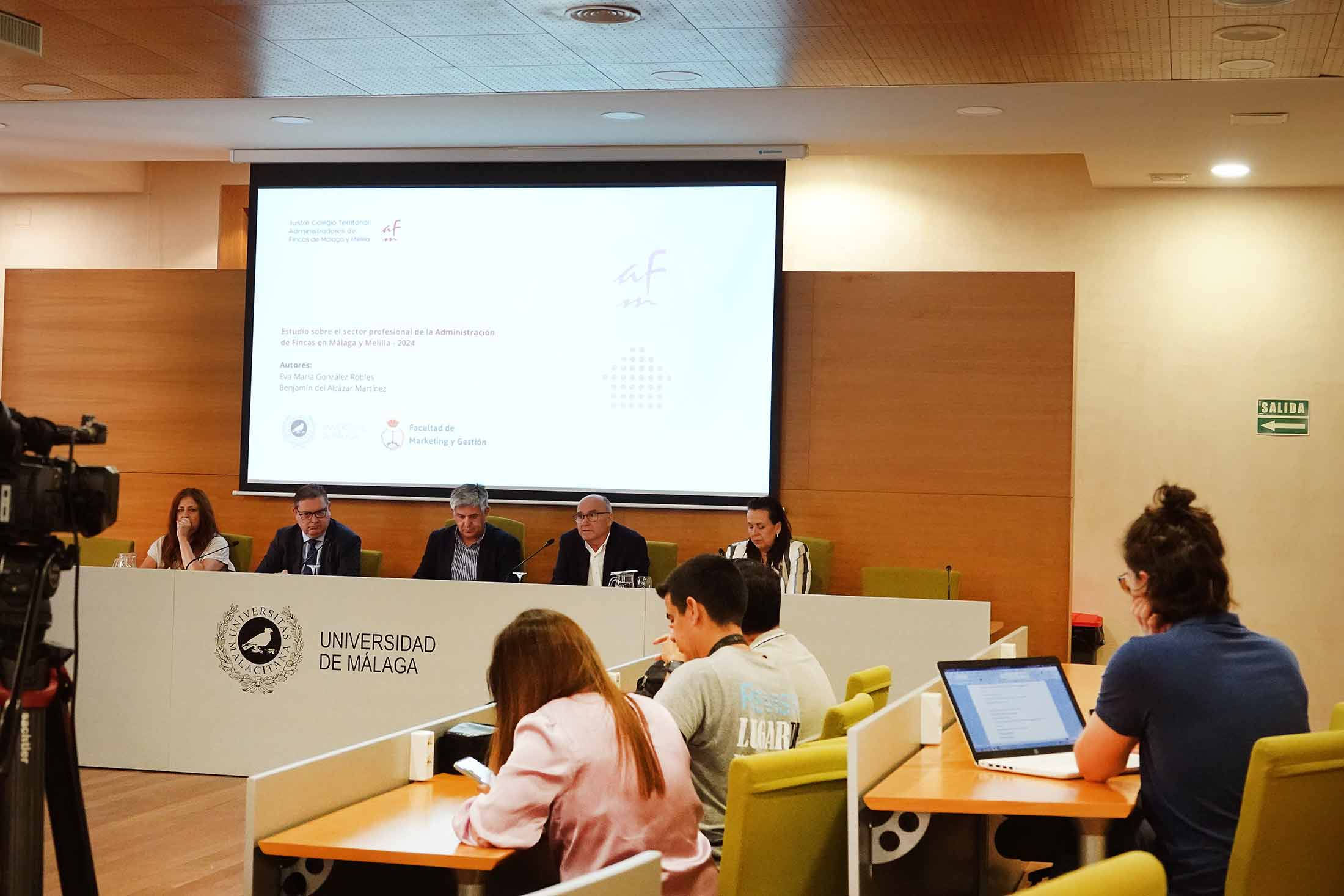 Momento de la presentación