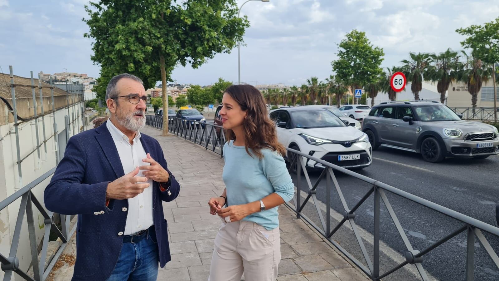 Un momento durante la presentación de las propuestas de Unidas Podemos en materia de energía