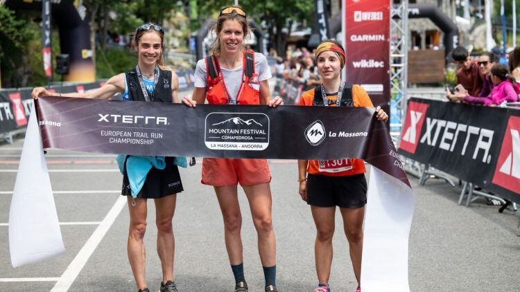 Podi de l'Skyrace en categoria femenina